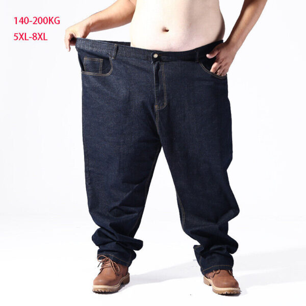 FIT Menswear XL 2XL - 8XL 511 Summer Denim Jeans for BIG Men - Image 2