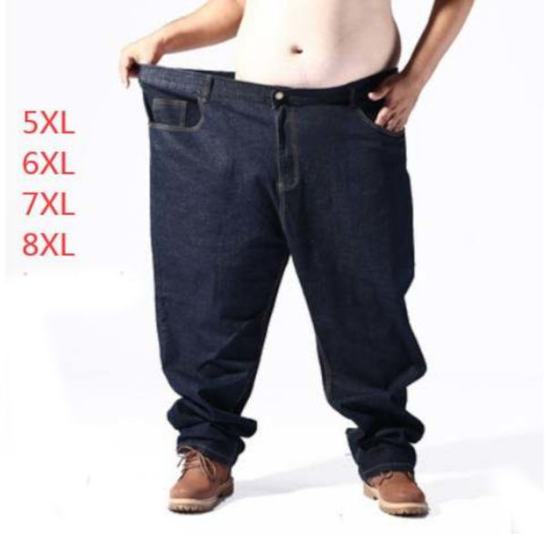 FIT Menswear XL 2XL - 8XL 511 Summer Denim Jeans for BIG Men